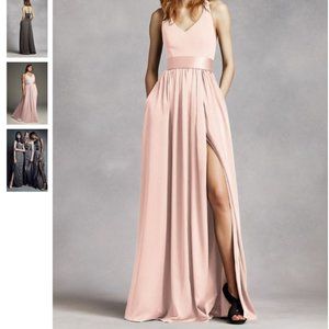 Vera Wang Bridesmaid Dress, Blush Light Pink
